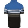 image:imageGioberti Mens Double Striped Contrast Polo Shirt with Pocket  Yarn DyeNautical Blue  Style 931