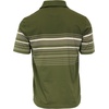 image:imageGioberti Mens Double Striped Contrast Polo Shirt with Pocket  Yarn DyeOlive  Style 931