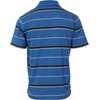 image:imageGioberti Mens Double Striped Contrast Polo Shirt with Pocket  Yarn DyeRoyal Blue  Style 937