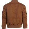 image:imageGioberti Mens Faux Suede Bomber Jacket with Warm Light Inner PaddingCamel