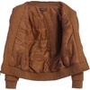 image:imageGioberti Mens Faux Suede Bomber Jacket with Warm Light Inner PaddingCamel