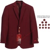 image:imageGioberti Mens Formal Blazer JacketBurgundy
