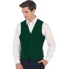 image:imageGioberti Mens Formal Suit Vest Fit for Business or Casual DressForest Green