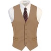 image:imageGioberti Mens Formal Suit Vest Fit for Business or Casual DressKhaki