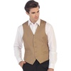 image:imageGioberti Mens Formal Suit Vest Fit for Business or Casual DressKhaki