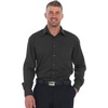 image:imageGioberti Mens Long Sleeve Solid Dress ShirtBlack