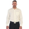 image:imageGioberti Mens Long Sleeve Solid Dress ShirtIvory