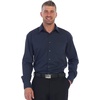 image:imageGioberti Mens Long Sleeve Solid Dress ShirtNavy