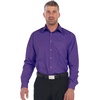 image:imageGioberti Mens Long Sleeve Solid Dress ShirtPurple B