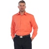 image:imageGioberti Mens Long Sleeve Solid Dress ShirtRed
