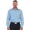 image:imageGioberti Mens Long Sleeve Solid Dress ShirtSky Blue