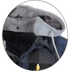 image:imageGioberti Mens Removable Hoodie 100 Cotton Plaid Checkered Flannel Button Down Shirt1139  Blue  Gray  Black