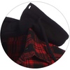 image:imageGioberti Mens Removable Hoodie 100 Cotton Plaid Checkered Flannel Button Down Shirt30  Black  Red Plaid