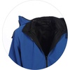 image:imageGioberti Mens Reversible Rain Jacket with Polar Fleece LiningBlack  Blue