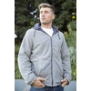 image:imageGioberti Mens Reversible Rain Jacket with Polar Fleece LiningNavy  Red