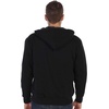 image:imageGioberti Mens Soft Heavyweight Sherpa Lined Fleece Hoodie JacketBlack C