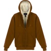 image:imageGioberti Mens Soft Heavyweight Sherpa Lined Fleece Hoodie JacketCamel