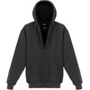 image:imageGioberti Mens Soft Heavyweight Sherpa Lined Fleece Hoodie JacketCharcoal B