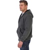 image:imageGioberti Mens Soft Heavyweight Sherpa Lined Fleece Hoodie JacketCharcoal B