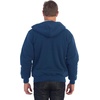 image:imageGioberti Mens Soft Heavyweight Sherpa Lined Fleece Hoodie JacketDark Blue