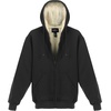 image:imageGioberti Mens Soft Heavyweight Sherpa Lined Fleece Hoodie JacketHeather Charcoal