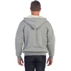 image:imageGioberti Mens Soft Heavyweight Sherpa Lined Fleece Hoodie JacketHeather Gray