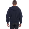 image:imageGioberti Mens Soft Heavyweight Sherpa Lined Fleece Hoodie JacketNavy