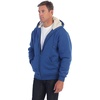 image:imageGioberti Mens Soft Heavyweight Sherpa Lined Fleece Hoodie JacketRoyal Blue