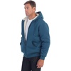 image:imageGioberti Mens Soft Heavyweight Sherpa Lined Fleece Hoodie JacketTeal