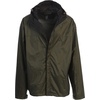 image:imageGioberti Mens Waterproof Rain Jacket With Mesh Lining and Carrying BagOlive