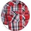 image:imageGioberti Mens Western Cowboy Short Sleeve Shirt with Snap Buttons1036w Rednavy