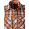 image:imageGioberti Mens Western Cowboy Short Sleeve Shirt with Snap Buttons1039w Orangegray