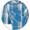 image:imageGioberti Mens Western Cowboy Short Sleeve Shirt with Snap Buttons1045w Turquoisewhite