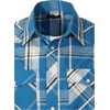 image:imageGioberti Mens Western Cowboy Short Sleeve Shirt with Snap Buttons1045w Turquoisewhite