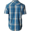 image:imageGioberti Mens Western Cowboy Short Sleeve Shirt with Snap Buttons1045w Turquoisewhite