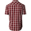 image:imageGioberti Mens Western Cowboy Short Sleeve Shirt with Snap Buttons1055w Rednavy