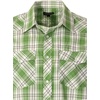 image:imageGioberti Mens Western Cowboy Short Sleeve Shirt with Snap Buttons1059w Greenwhite