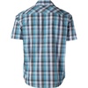 image:imageGioberti Mens Western Cowboy Short Sleeve Shirt with Snap Buttons1060w Blue Checkered