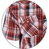 image:imageGioberti Mens Western Cowboy Short Sleeve Shirt with Snap Buttons1061w Orangewhite