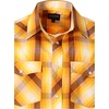 image:imageGioberti Mens Western Cowboy Short Sleeve Shirt with Snap Buttons1087w Goldbrown