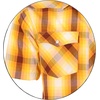 image:imageGioberti Mens Western Cowboy Short Sleeve Shirt with Snap Buttons1087w Goldbrown