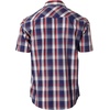 image:imageGioberti Mens Western Cowboy Short Sleeve Shirt with Snap Buttons1092w Navyred