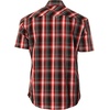 image:imageGioberti Mens Western Cowboy Short Sleeve Shirt with Snap Buttons1094w Redblack