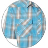 image:imageGioberti Mens Western Cowboy Short Sleeve Shirt with Snap Buttons1096w Tealbrown
