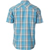 image:imageGioberti Mens Western Cowboy Short Sleeve Shirt with Snap Buttons1096w Tealbrown