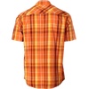 image:imageGioberti Mens Western Cowboy Short Sleeve Shirt with Snap Buttons1098w Orangeyellow