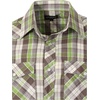 image:imageGioberti Mens Western Cowboy Short Sleeve Shirt with Snap Buttons1102w Limecharcoal
