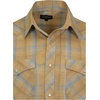 image:imageGioberti Mens Western Cowboy Short Sleeve Shirt with Snap Buttons25w Khakisky