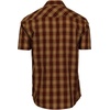 image:imageGioberti Mens Western Cowboy Short Sleeve Shirt with Snap Buttons280w Khakiburgundy