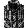 image:imageGioberti Mens Western Cowboy Short Sleeve Shirt with Snap Buttons632w Blackwhite